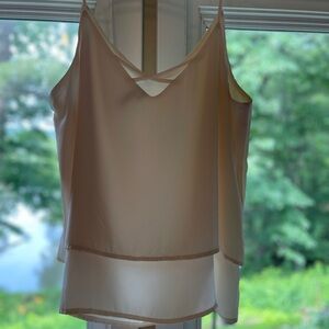 Maurices Tan Layered Asymmetrical Camisole
